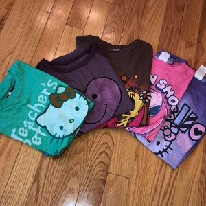 Girls graphic tee shirts